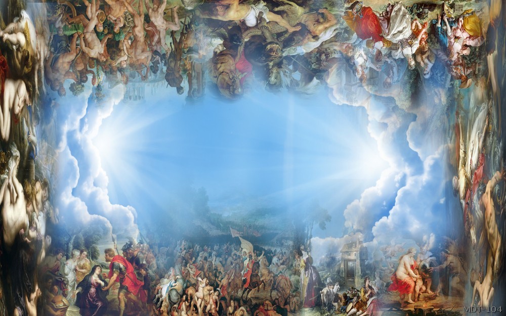 Mẫu dán trần họa tiết MDT-104